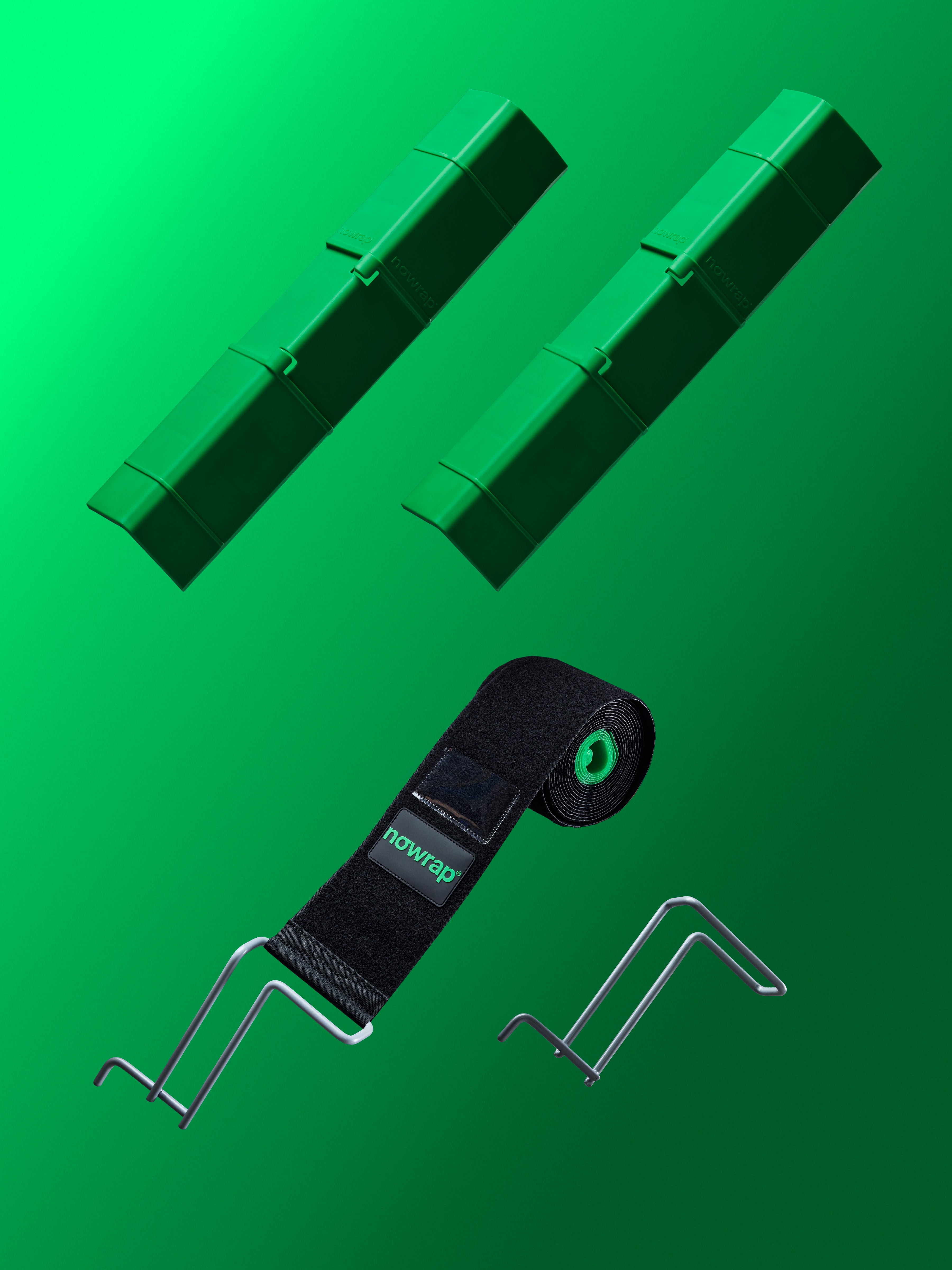 Strap Racket Vertical Strap & Bracket kit - standard pallet β No Wrap